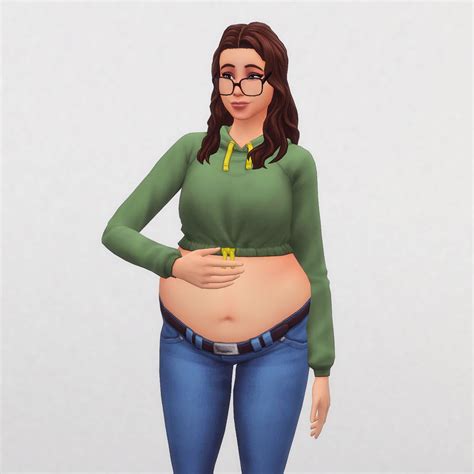 EA Maxis. . Sims 4 fat belly mod